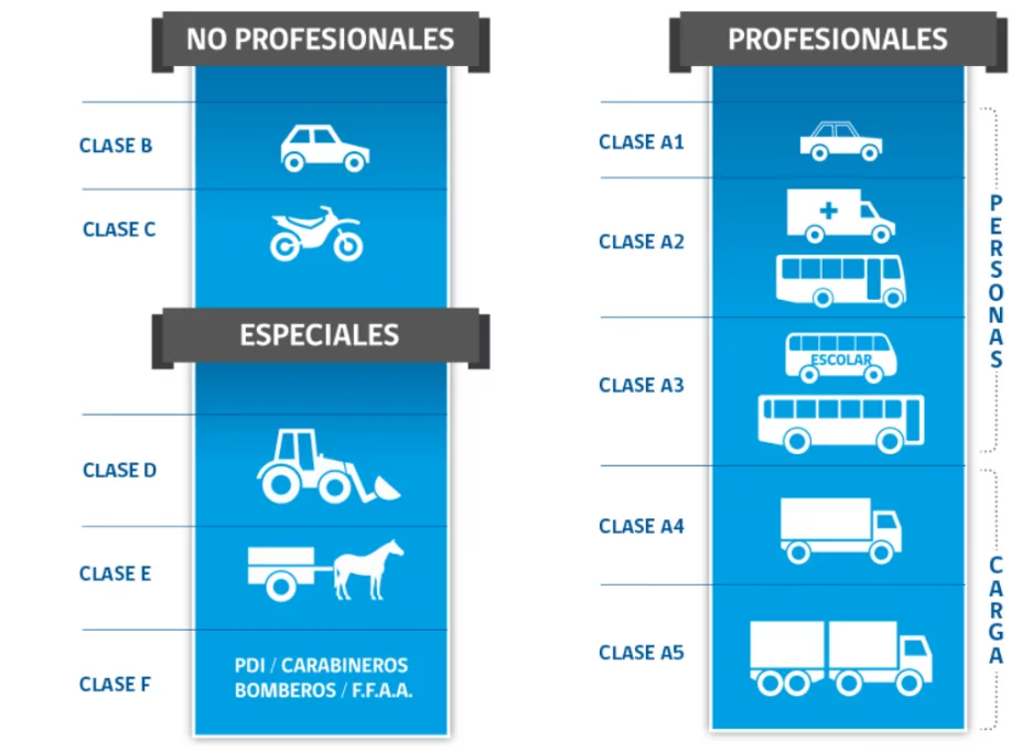 tipo de licencias