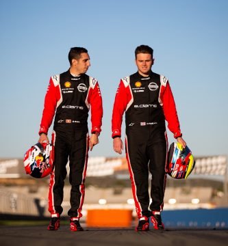 Sebastien Buemi and Oliver Rowland