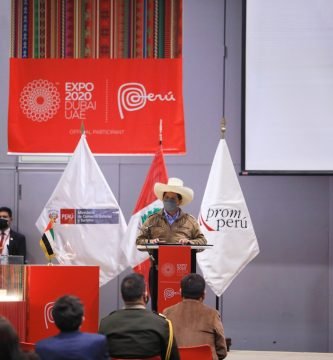 Presidente Pedro Castillo anuncia participacion de Peru en Expo Dubai 1