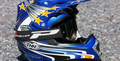 Casco de motocross