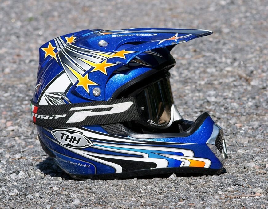 Casco de motocross